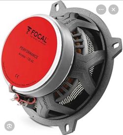 4 focal ACX130  . 5.25 inch  cavlar speakers