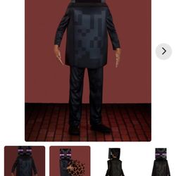 Halloween Costume Minecraft Child Endermen Deluxe
