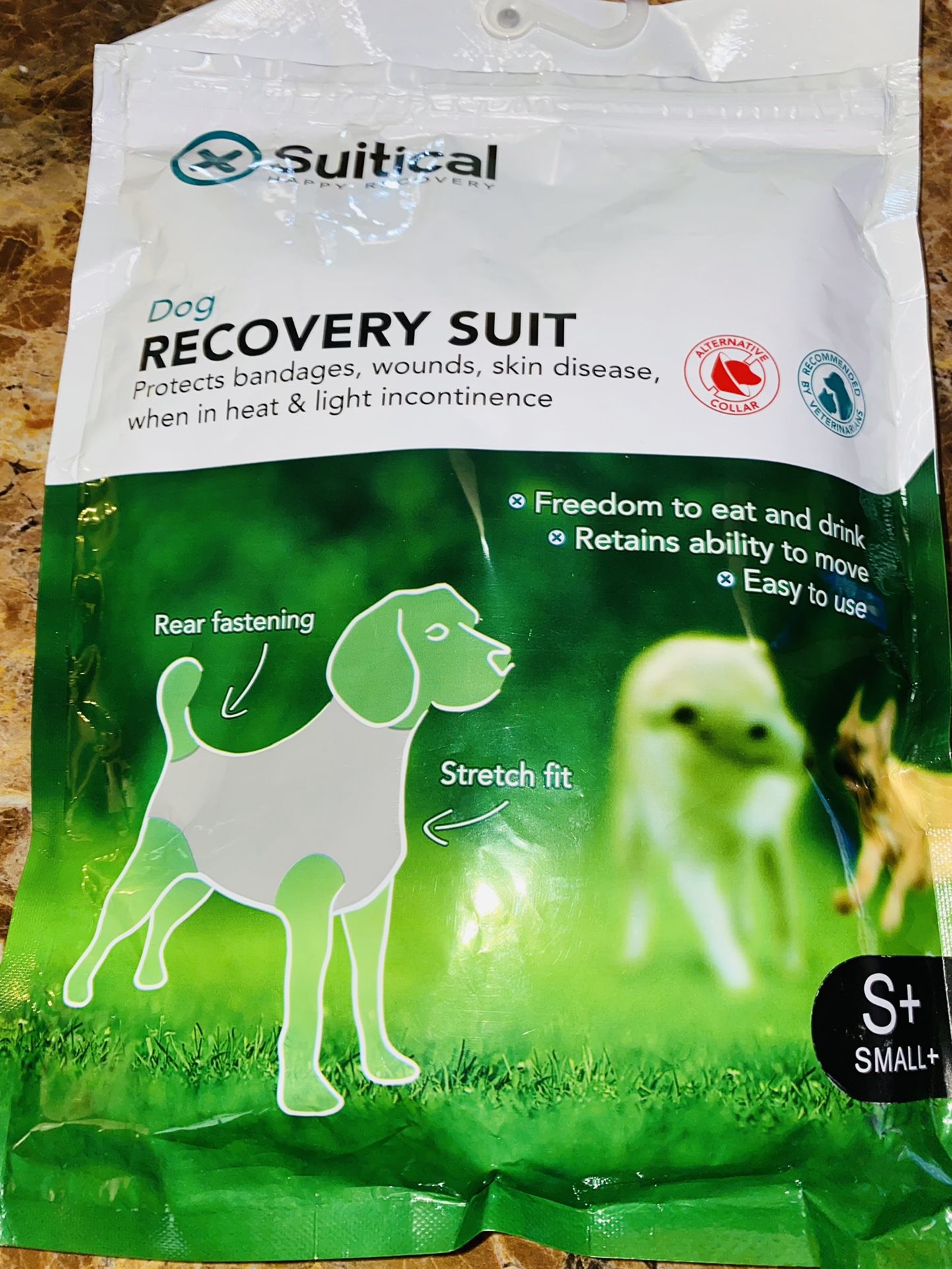 Brand New Dog Recovery Suit - Size Small
