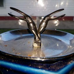 Sterling silver antique ash tray