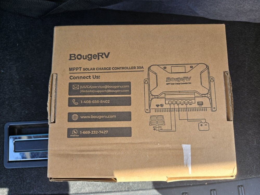 Bouge Rv Solar Charge Controller 30a