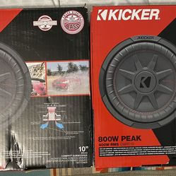 10” Kicker Subs