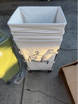LAUNDRY BASKETS WITH WHEELS