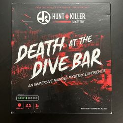 Hunt a Killer - Death at the Dive Bar (Murder Mystery Game)