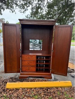 Pending  sale - Beautiful Solid Wood Storage or Entertainment cabinet/armoire