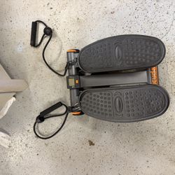 Stepper With Resistant Band