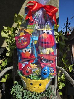 Sesame Street Elmo Easter Basket
