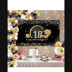 18th Birthday Banner 