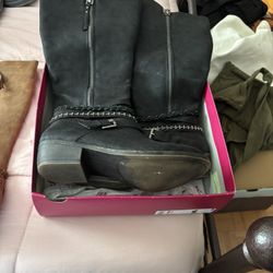 4 Pair Of Boots For Sale