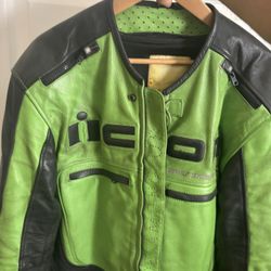 Kawasaki  Green  Icon Jacket $300 Or Trade