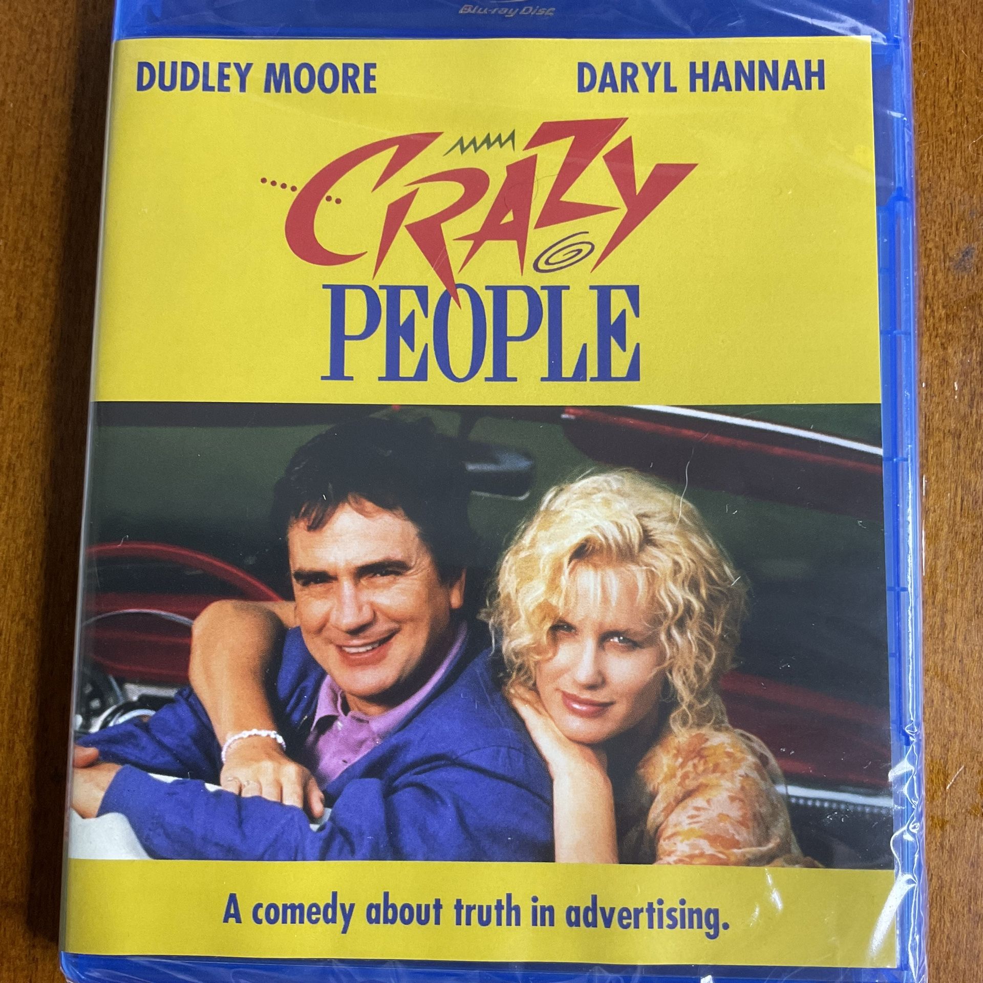 Crazy People: A comedy about truth in advertising. New, Sealed, BlueRay DVD