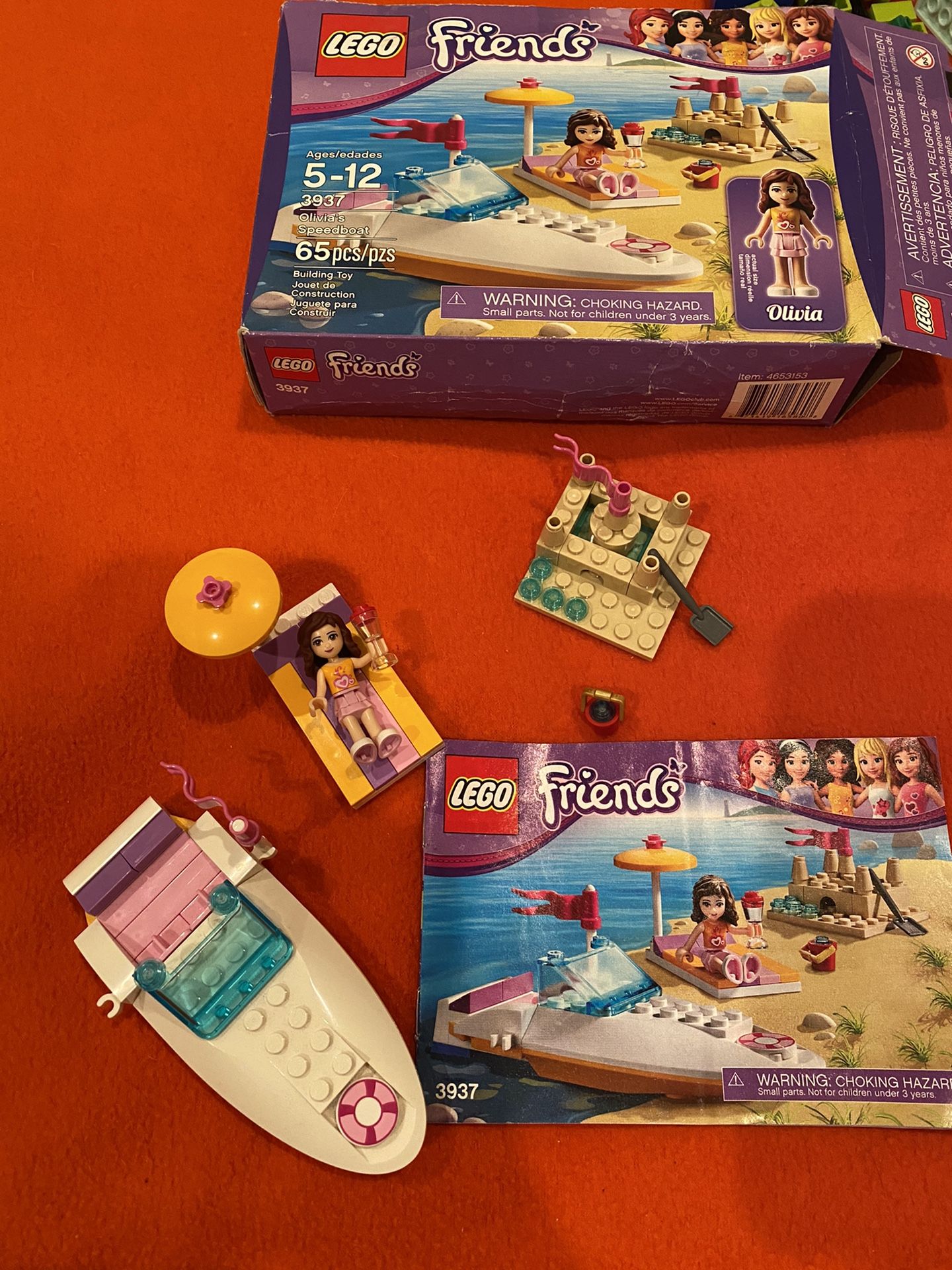 LEGO Friends 3937 Olivia s Speedboat for Sale in Scottsdale AZ