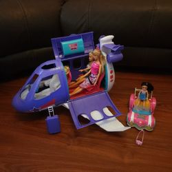 BARBIE AIRPLANE ✈️ AND CAR 