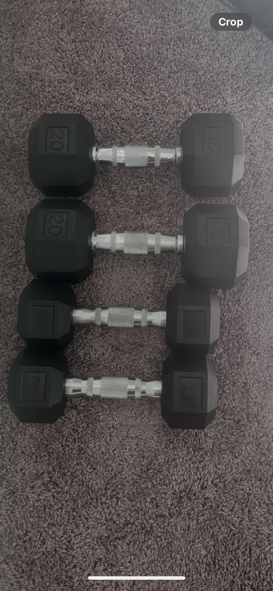 Weights 20lbs And 10lbs