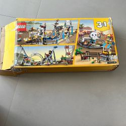 LEGO Creator 3 in 1 Pirate Roller Coaster 31084 Complete Set Box & Instructions