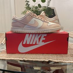 Orange Pearl Dunks (Size 9.5 W/ 8 Mens)