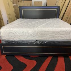 $699 Brand New King Bed Frame With Mattress (read description below)