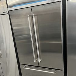 2023 Built In Kitchen Aid Stainless Steel 42” Refrigerator 