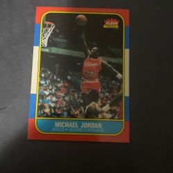 Michael Jordan Rookie Reprint 86 Style 