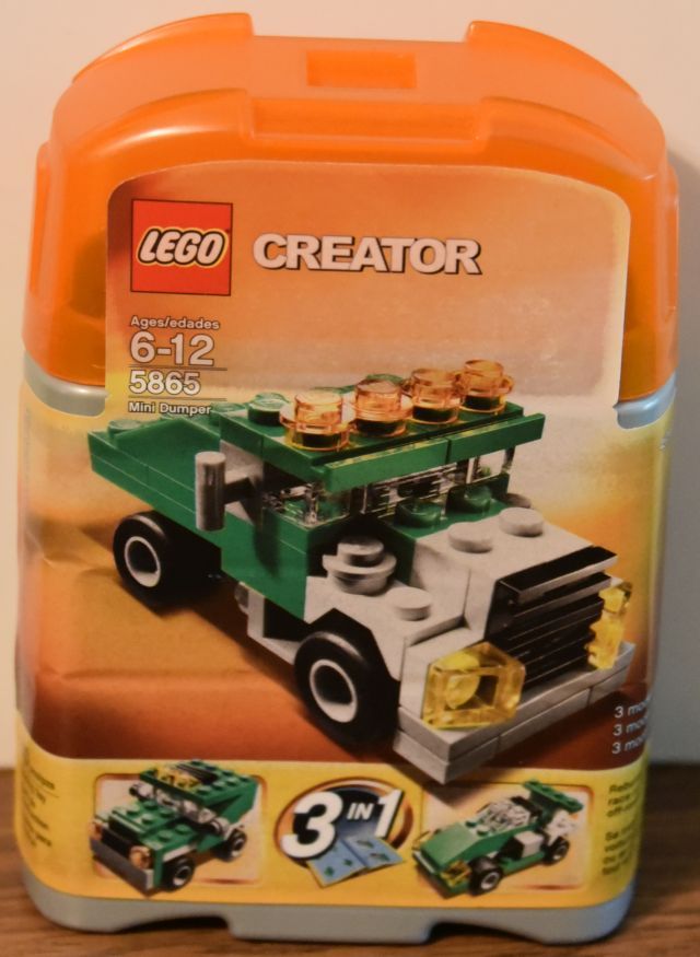 Lego Creator 5865 3 in 1 Mini Dumper Brand New