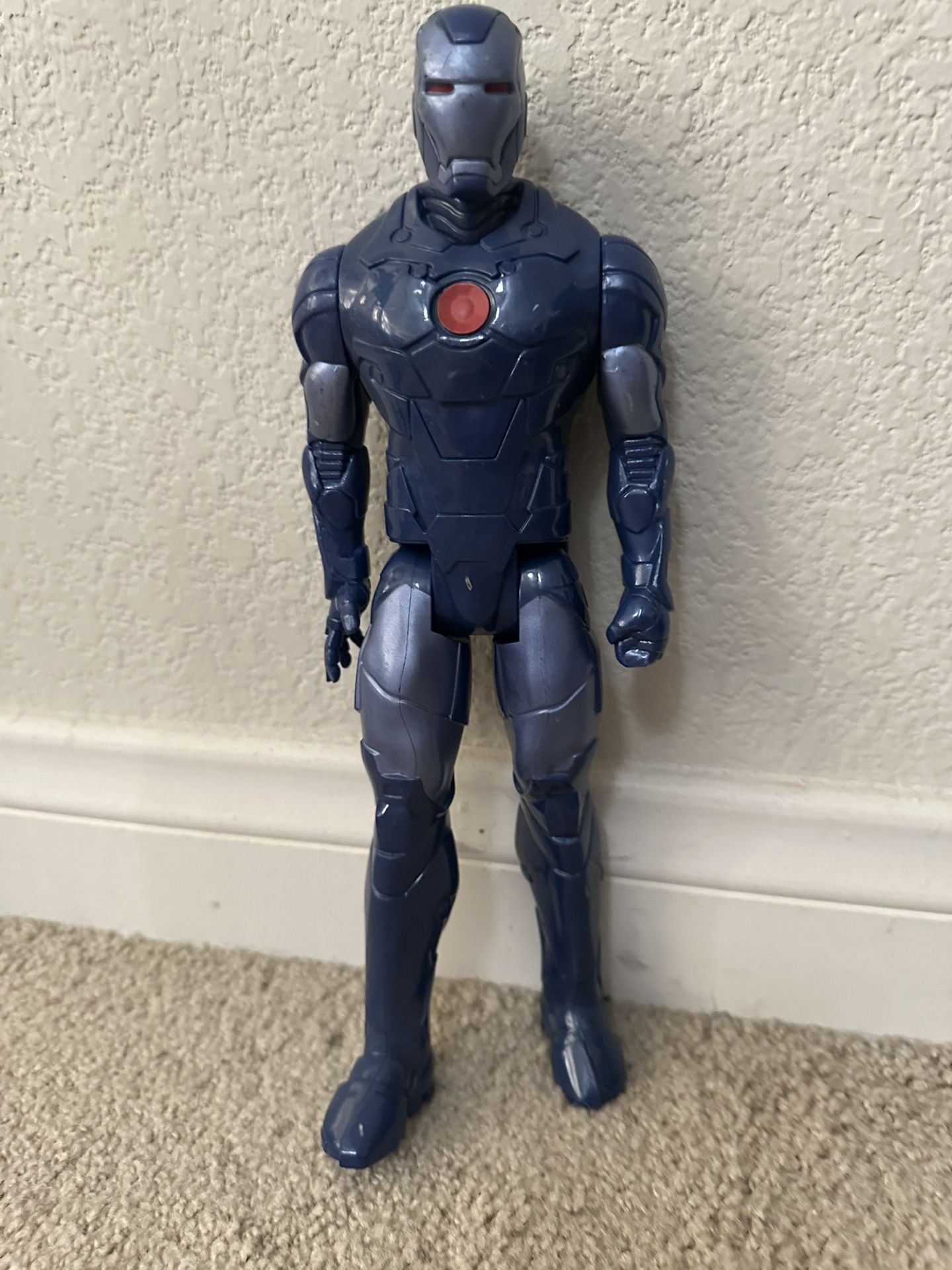 12” Marvel Iron Man Blue Stealth Action Figure