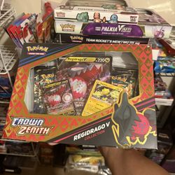 Pokemon crown zenith regidrago v collection new