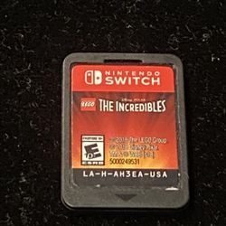 LEGO The Incredibles Nintendo Switch 2018 Game (Cartridge Only)