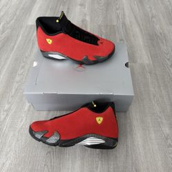 Jordan 14 Retro Ferrari 2025 Men Size 10 , 10.5 and 12 New