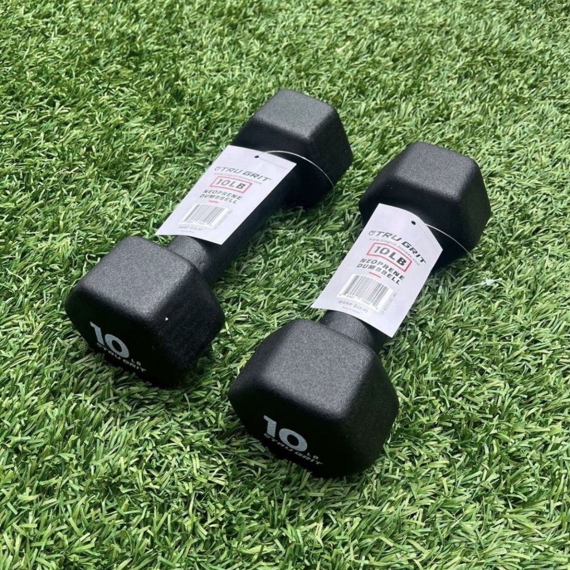 Brand NEW 10lb Neoprene Dumbbells Set