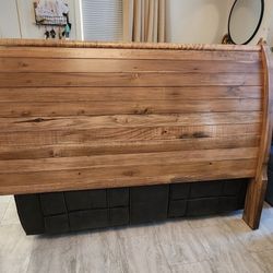 Canyon Furniture King Sleigh Bed Frame