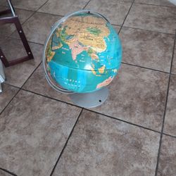 Large Revolving Globe