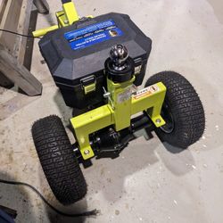 Tow Tuff - Adjustable Electric Trailer Dolly 