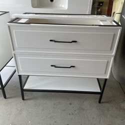New 36” Cabinet & Countertop 