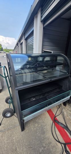 🔥 Commercial Bakery / Deli Display Refrigerator – Curved Glass – CHEAP