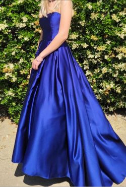 Navy Blue Prom Dress Size 2