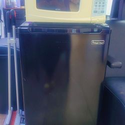 Magic Chef Half Refrigerator And Rival Microwave 