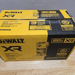 NEW DeWALT 20V MAX XR Cordless Brushless Fixed Base Compact Router (Tool Only) DCW600B