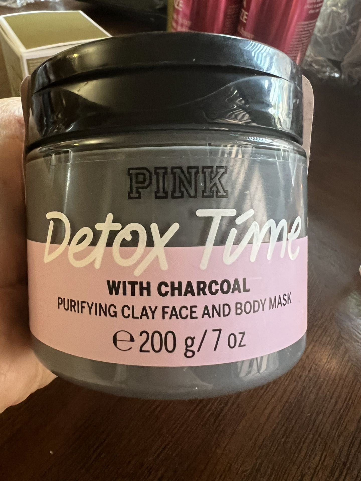 Pink Detox  Face And Body Mask 