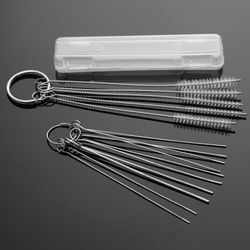 Carburetor Carbon Oil Dirt Deposit Cleaning Needle Steel brush For US Motorbike