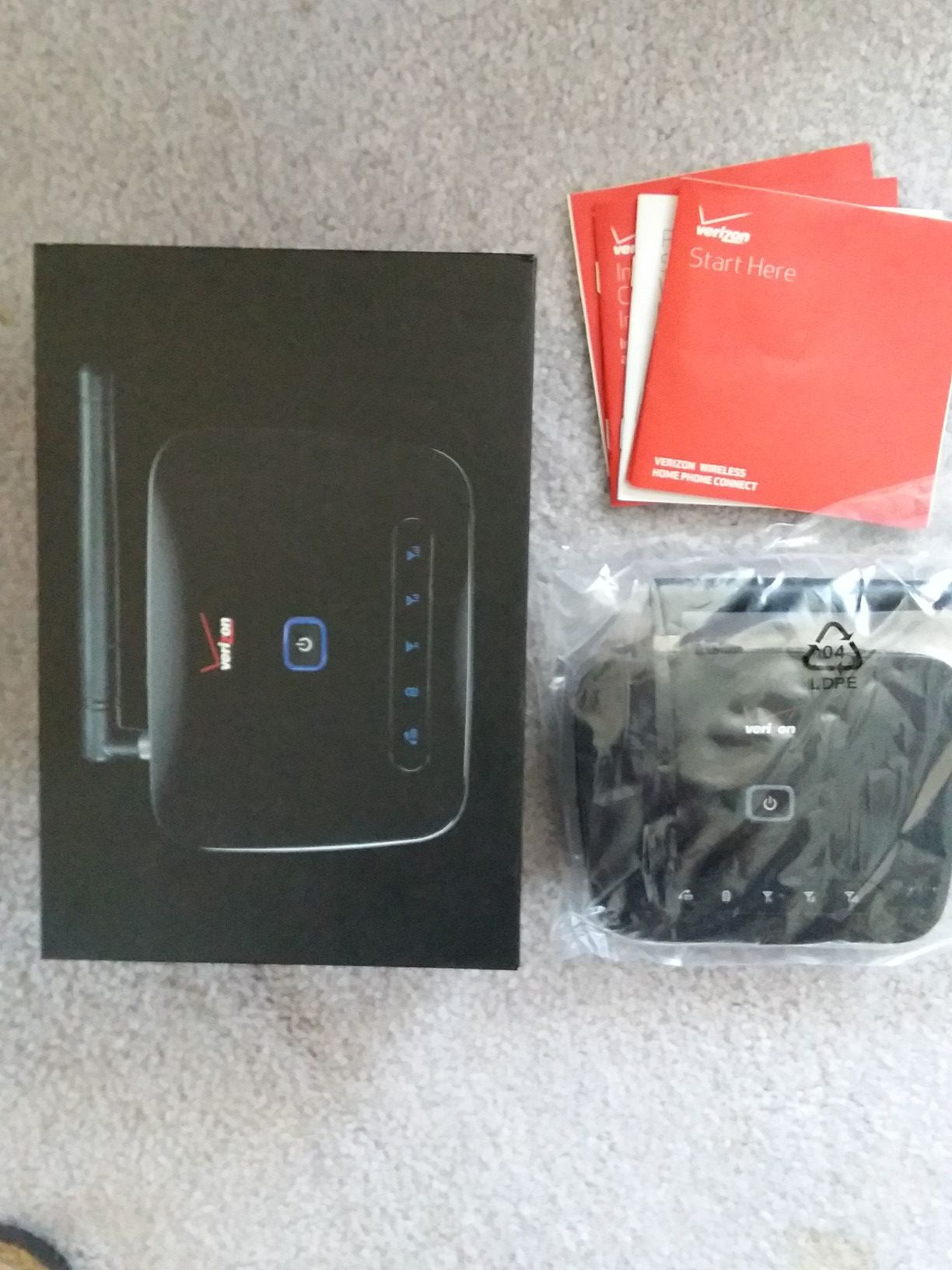 Verizon modem for home TV. New.