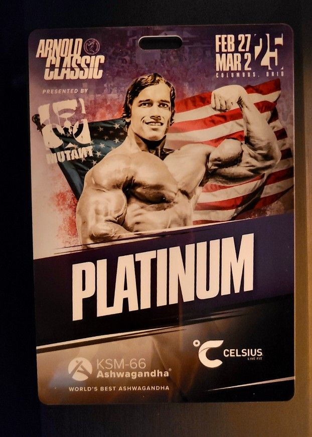 Arnold Classic Platinum VIP package