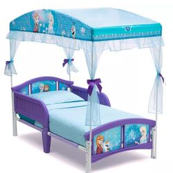 Delta Children Disney Frozen Toddler Canopy Bed

