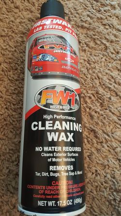 Fw1 wash and wax