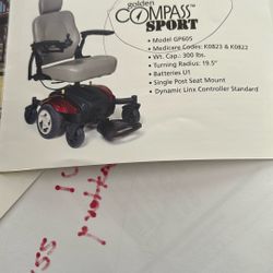 Compass Sport Center Drive Power Chair
