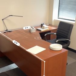 2 Office Desks With Chair (400 Per Desk)