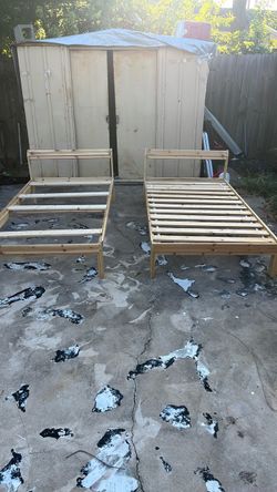 2 twin size bed frames