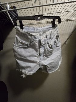 Denim Wash Shorts Size S-M