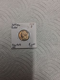 Key date 1950d nickel