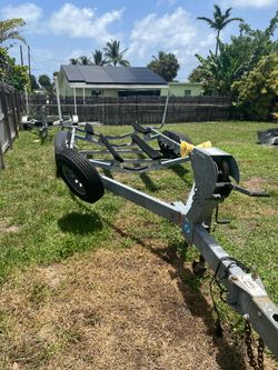 Boat trailer 22ft was on it 2003 shorelander