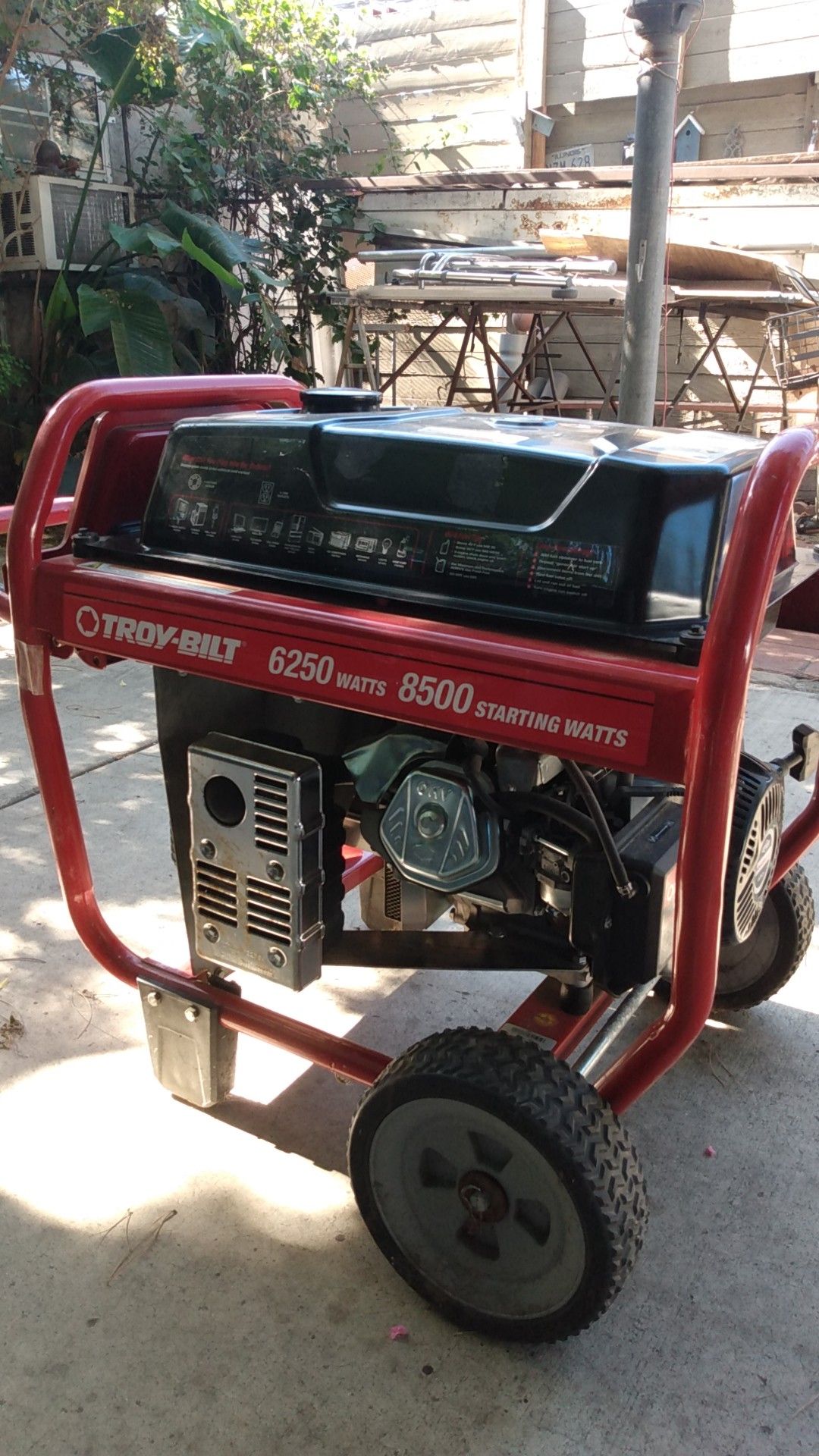 Troy bilt generator